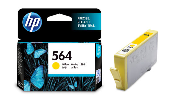 Picture of HP 564 Yellow Ink Cartridge