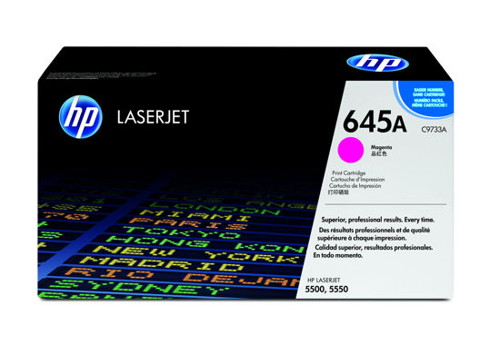 Picture of HP 645A Magenta Original LaserJet Toner Cartridge