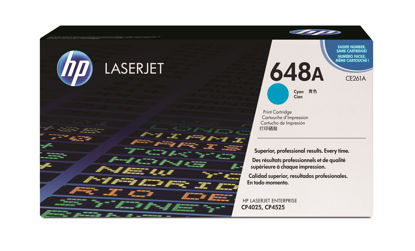 Picture of HP 648A Cyan Original LaserJet Toner Cartridge