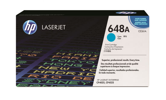 Picture of HP 648A Cyan Original LaserJet Toner Cartridge