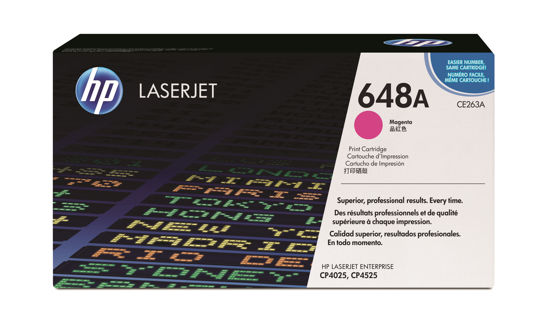 Picture of HP 648A Magenta Original LaserJet Toner Cartridge