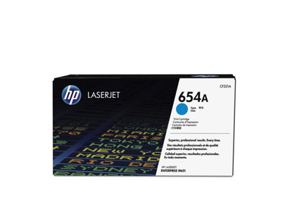 Picture of HP 654A Cyan Original LaserJet Toner Cartridge