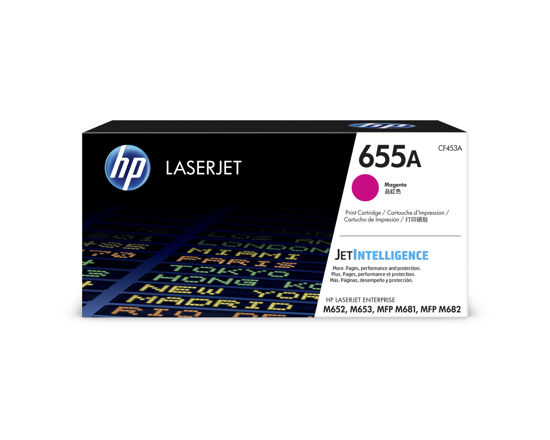 Picture of HP 655A Magenta Original LaserJet Toner Cartridge
