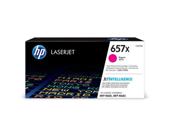 Picture of HP 657X Magenta Original LaserJet Toner Cartridge
