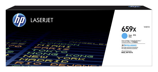 Picture of HP 659X Cyan LaserJet Toner Cartridge