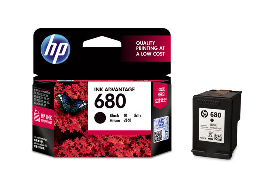 Picture of HP 680 Black Original Ink Cartridge
