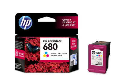 Picture of HP 680 Tri-color Original Ink Cartridge
