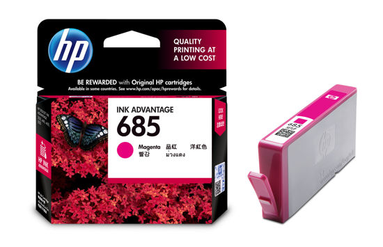 Picture of HP 685 Magenta Ink Cartridge