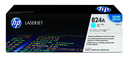 Picture of HP 824A Cyan Original LaserJet Toner Cartridge