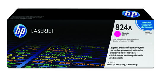 Picture of HP 824A Magenta Original LaserJet Toner Cartridge