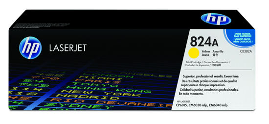 Picture of HP 824A Yellow Original LaserJet Toner Cartridge