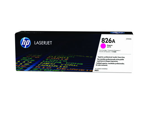 Picture of HP 826A Magenta Original LaserJet Toner Cartridge