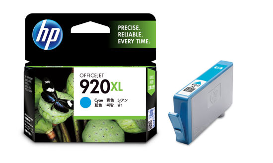 Picture of HP 920XL Cyan Ink Cartridge