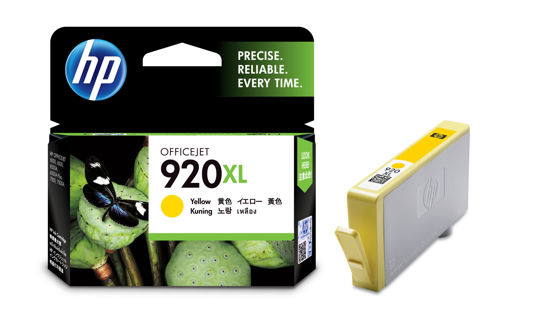Picture of HP 920XL Yellow Ink Cartridge