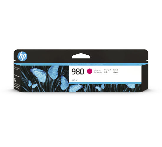 Picture of HP 980 Magenta Original Ink Cartridge
