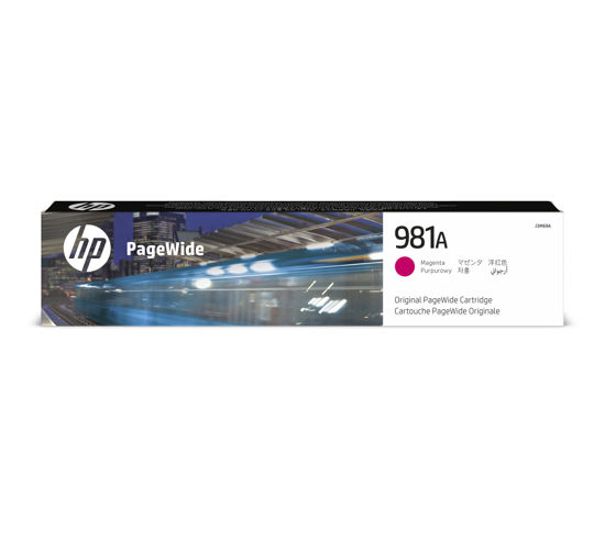 Picture of HP 981A Magenta Original PageWide Cartridge