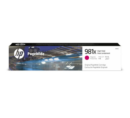 Picture of HP 981X High Yield Magenta Original PageWide Cartridge