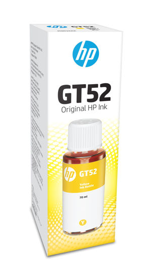 Picture of HP GT52 Yellow Original Ink Bottle