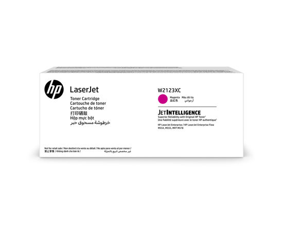 Picture of HP W2123XC Magenta Contract Original LaserJet Toner Cartridge