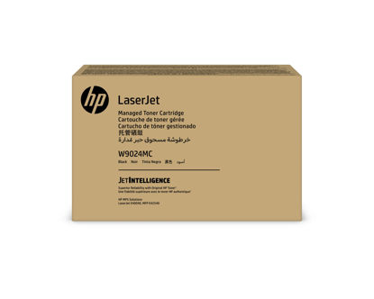 Picture of HP W9024MC Black Managed Original LaserJet Toner Cartridge
