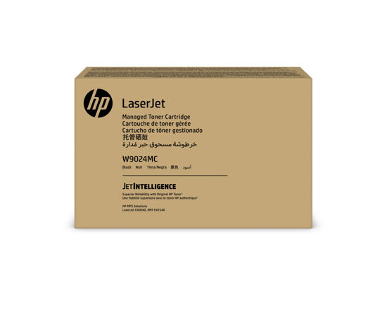 Picture of HP W9024MC Black Managed Original LaserJet Toner Cartridge