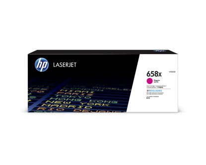 Picture of HP 658X Magenta LaserJet Toner Cartridge