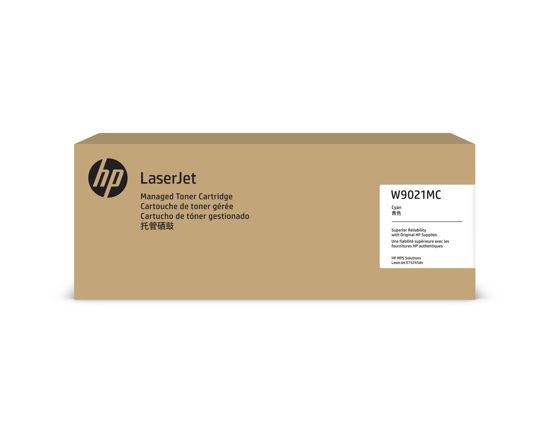Picture of HP Cyan Managed LaserJet Toner Cartridge