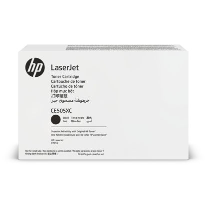 Picture of HP High Yield Black Contract Original LaserJet Toner Cartridge