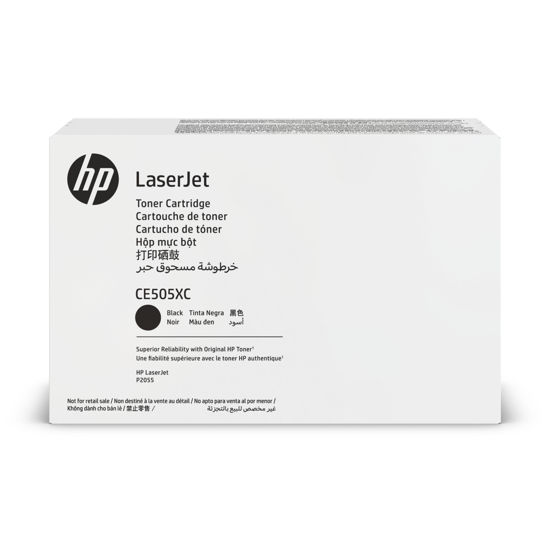 Picture of HP High Yield Black Contract Original LaserJet Toner Cartridge
