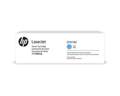 Picture of HP High Yield Cyan Contract Original LaserJet Toner Cartridge