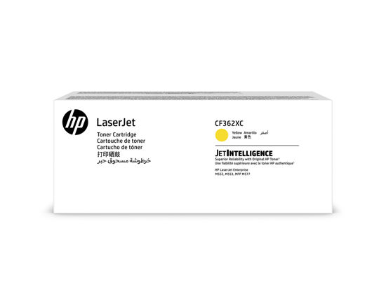 Picture of HP High Yield Yellow Contract Original LaserJet Toner Cartridge