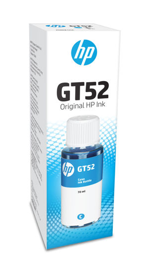 Picture of HP GT52 Cyan Original Ink Bottle
