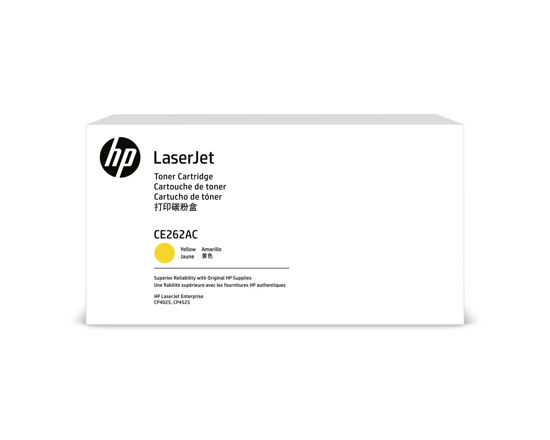 Picture of HP Yellow Contract Original LaserJet Toner Cartridge