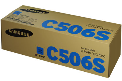 Picture of Samsung CLT-C506S Cyan Toner Cartridge