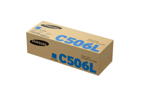 Picture of Samsung CLT-K506L H-Yield Blk Toner Crtg