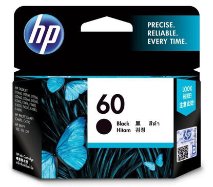Picture of HP 60 Black Original Ink Cartridge